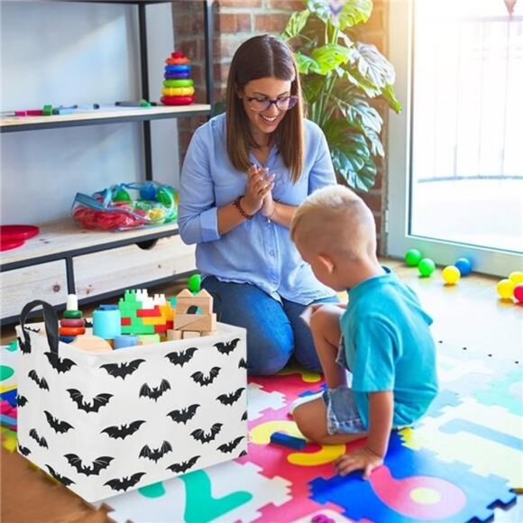 Halloween Batman Basket,Collapsible waterproof storage basket, Batman toy - Picture 5 of 8